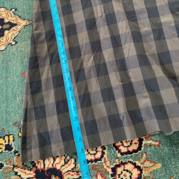 Theory checker shirt dress with two pockets - Picture 4 of 5